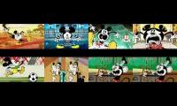 Mickey Screaming 8 Parison