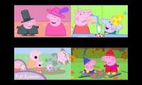 Peppa pig played at once