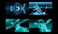 Gummy bears song HD 4 blue X-rays version at once