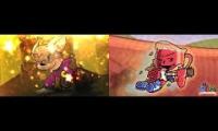 Sucker on a high roll (Chuck E cheese LR 1 vs Kool aid man 1)