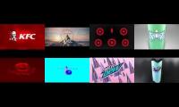 Thumbnail of 8 Full Best Animation Logos videos with different effects.