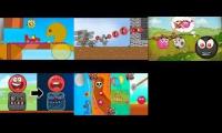 Thumbnail of Red ball 1 vs red ball 2 vs red ball 3 vs red ball 4