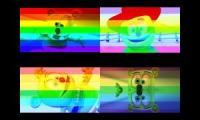 Gummy Bear Song HD (Four Rainbow Colors Version At Once)