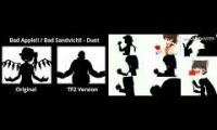 Thumbnail of Bad apple mv crossovers