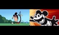 Thumbnail of 2 version of mickey mouse