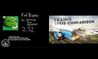 Thumbnail of Speed Comprasion of trains: 320 km/h to 603 km/h
