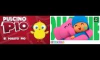 Thumbnail of pollto pio cantando adios a la pupita de pocoyo
