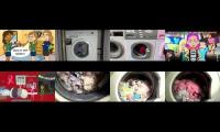 8 videos played at once