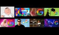 Thumbnail of Every “But Every Word is a Google Image” video at the same time.