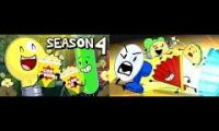 BFDI and Inanimate Insanity Crossover in real time