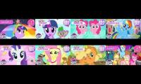 Thumbnail of Twilight Sparkle, Pinkie Pie, Rainbow Dash, Fluttershy, Rarity, and Applejack!: Part Two.