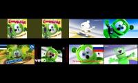Thumbnail of Gummibär song mashup eight scrrens