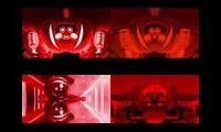 Gummy Bear Song HD (Four Xray Red Version At Once) FIRST ONE