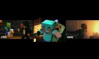 Thumbnail of Chicken jockey vs creeper vs dj