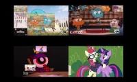 Thumbnail of Sparta gamma remix vs sparta cyclone remix quadparison