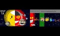 Thumbnail of Timeline of solar system old and new.