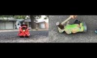 Thumbnail of Soeny Central destroying toys series