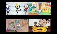 Thumbnail of up to faster 4 parison to CartoonMania Rockos Modern Life and Mr Bean
