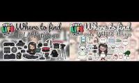 Thumbnail of BLACK AND WHITE THINGS COLLECTION in Toca Life World NecoLawPie Color Collection