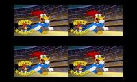 Thumbnail of up to faster 4 parison to Woody Woodpecker