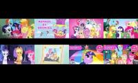 Thumbnail of MLP FiM Ultimate Theme Song Mashup + Premiere Episodes.