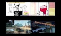 Thumbnail of (READ COMMENT) Sparta Dragon VS. Poison Remixes Quadparison