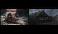 Thumbnail of Weary Traveler in the rain