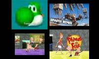 Thumbnail of sparta remix side by side 3 harry and his bucketful of dinosuars version