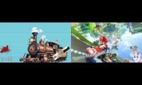 Thumbnail of Childish Dad Series - Mall Train Chase Scene! Sparta Mario Kart Remix