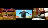 Thumbnail of 3 Wallace and gromit Glico cormecials at the same time
