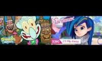 Thumbnail of 2 random songs from fairyteens and spongebob