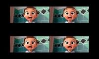 Thumbnail of everyone screams in quadparison 3 cartoon scream up to faster edition