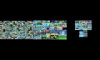All spongebob season 1-10 episodes played at the same time