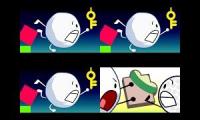 Thumbnail of BFDI Screaming Quadparison 12