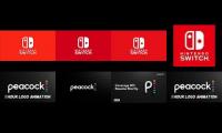 Thumbnail of Nintendo Switch Click and Peacock TV Logo Loops.
