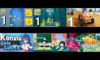 Thumbnail of Cut the Rope VS Wheres My Water VS Beach Buggy VS Konata Izumi VS Powerpuff Girls VS Trolls
