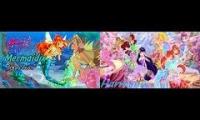 Winx Club Harmonix and Meraidix