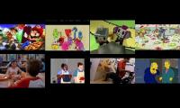 Thumbnail of all food fight cartoon