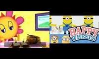 PaRappa The Rapper 2 - Intro (PS2) and Happy Wheels