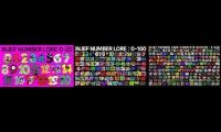 INJEF Numbers Lore All Alphabet Lore