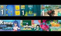 Thumbnail of Cut the Rope VS Wheres My Water VS Beach Buggy VS Konata Izumi VS Powerpuff Girls VS Trolls PT2