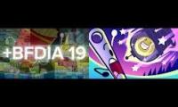 Every BFDI, BFDIA, IDFB, BFB & TPOT Episodes Played At The Same Time (As Of BFDIA 20)