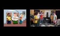 Thumbnail of Family Guy - Joe vs Peter Cleveland & Quagmire