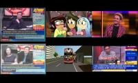 Thumbnail of 6 Videos Playing at the same time: Teka Muna, TGAMM, Een Tegen 100 and KMB