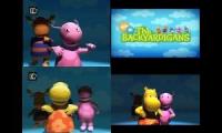 The Backyardigans theme song 1-4 compilation