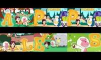 Olive and the rhyme rescue crew - APPLES word on screens