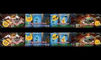 Thumbnail of 4 Angry birds dice (1-4)