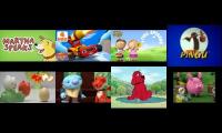 Thumbnail of all cobi shows playing at once