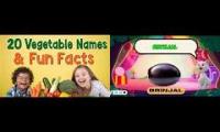 Thumbnail of 20 veggie facts Slovak VS English