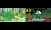 Thumbnail of Screams In Cartoons Compilation Crossover at once part 3
